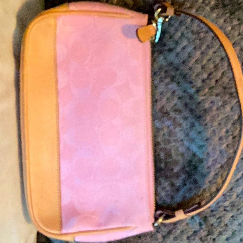 Small coach bag with wallet